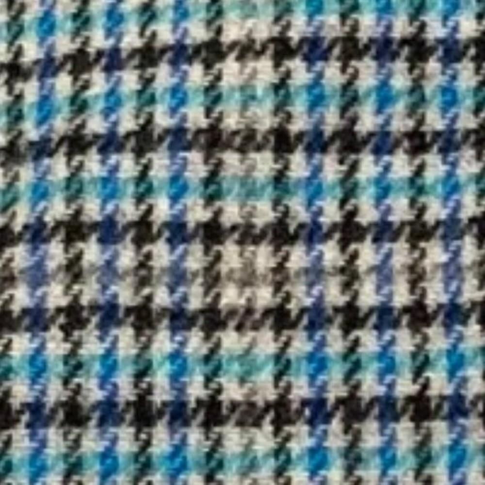 Wool Blend Lined Skirt Pockets 16 Blue Talbots